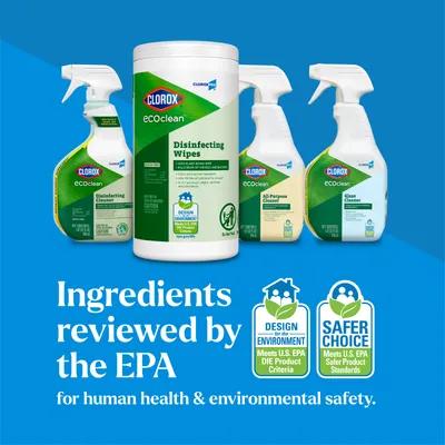 Clorox® EcoClean™ Disinfectant Wipe 75 Count/Pack 6 Packs/Case