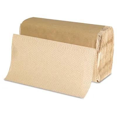 Folded Paper Towel Natural Single Fold 250 Count/Pack 16 Packs/Case