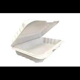 Pebble Box Take-Out Tray Hinged 9X7X2 IN PP Ivory 150/Case