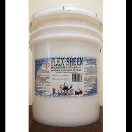 Flex-Sheen Floor Finish 5 GAL Acrylic 18% Solids High Gloss Self-Shining 1/Pail