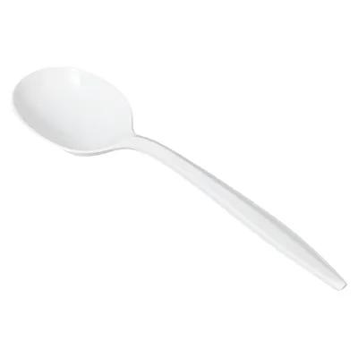 Victoria Bay Soup Spoon PP White Medium Weight Individually Wrapped 1000/Case