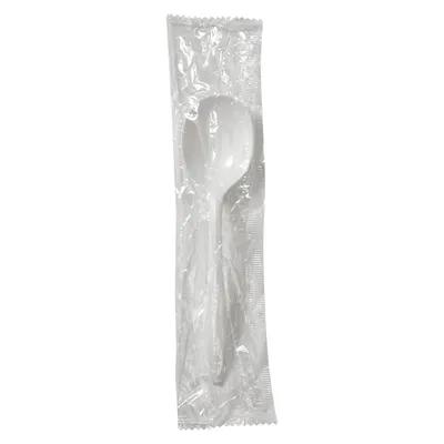 Victoria Bay Soup Spoon PP White Medium Weight Individually Wrapped 1000/Case