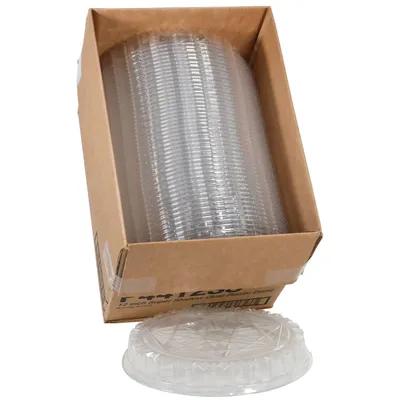 Caterware® Lid Dome 12X1.25 IN OPS Clear Round Shallow For Container 50/Case