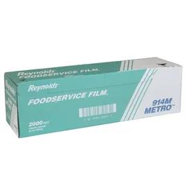 Reynolds® Metro™ Multi-Purpose Cling Film Roll 18IN X2000FT PVC Clear With Dispenser Box 1/Roll