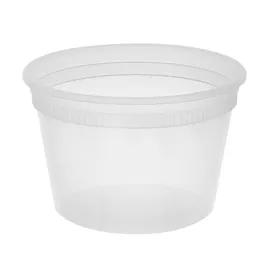 Deli Container Base 16 OZ PP Clear 480/Case