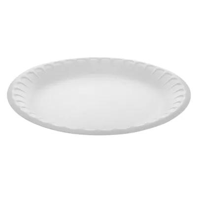 Placesetter® Plate 8.9X0.8 IN Polystyrene Foam White Round 500/Case
