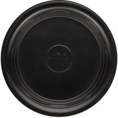 Plate 8 IN PP Black 500/Case