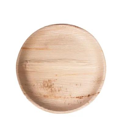 Plate 7 IN Palm Leaf Natural Round 300/Case