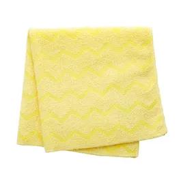 Hygen Cleaning Cloth 16X16 IN Microfiber Yellow 12/Case