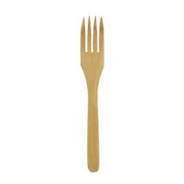 Fork 6.3 IN Bamboo Natural 50 Count/Pack 5 Packs/Case 250 Count/Case