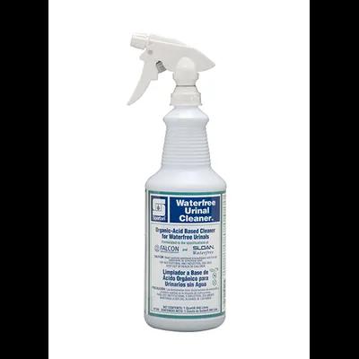 Waterfree Urinal Cleaner Unscented 1 QT Acidic RTU Lactic Acid 12/Case