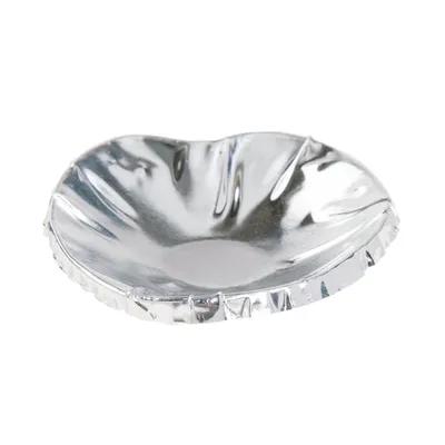 Take-Out Container Base Small (SM) Aluminum Silver 250 Count/Pack 8 Packs/Case 2000 Count/Case