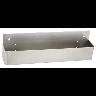 Speed Rail 22.125X4.125X6.375 IN 18/8 Stainless Steel Single Bar 1/Each