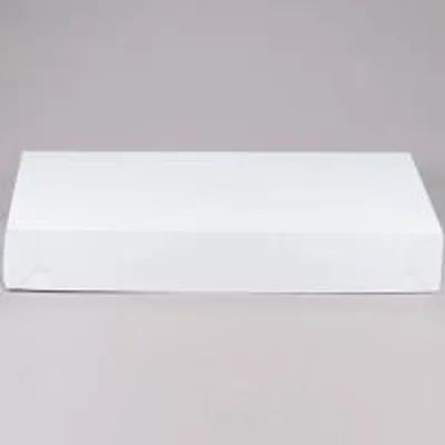 Cake Box Full Size 28X18X5 IN Paperboard White 1-Piece 25/Bundle