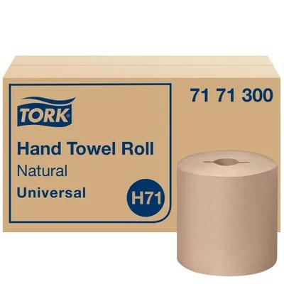 Tork Roll Paper Towel H71 7.438IN X800FT Kraft Standard Roll I-Notch Embossed Refill 1.925IN Core Diameter 6 Rolls/Case