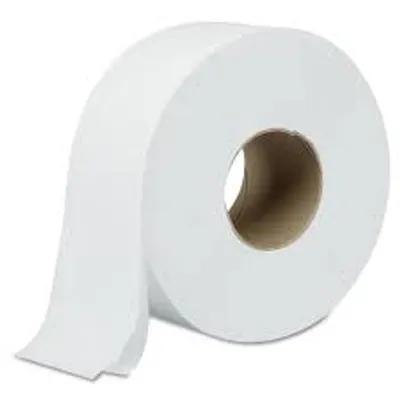 Toilet Paper & Tissue Roll 2000 FT 2PLY White Economy 6 Rolls/Case