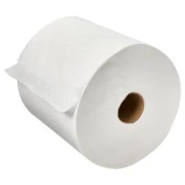 Roll Paper Towel 8 IN TAD Paper White Standard Roll 2IN Core Diameter 6 Rolls/Case