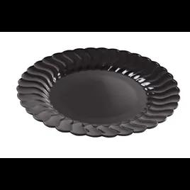 Plate 9 IN Plastic Black 180/Case