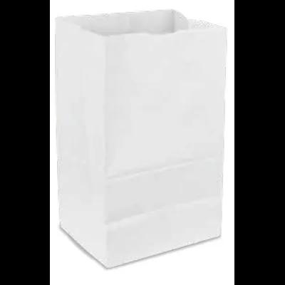 Bag 9.75X5X3 IN 4 LB Virgin Paper 30# White With Self-Opening (SOS) Closure 500/Bundle