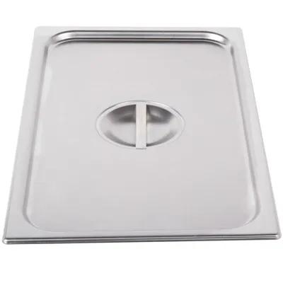 Super Pan V® Pan Cover 20.96X12.89X1.187 IN Stainless Steel Full Size Solid 1/Each