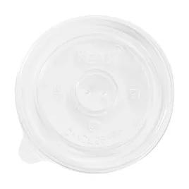 Karat® Lid Flat 3.78 IN PP White Round For 6-10 OZ Container 1000/Case