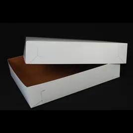 Bakery Box Top 19.5X14.4 IN White Lock Corner 100/Bundle