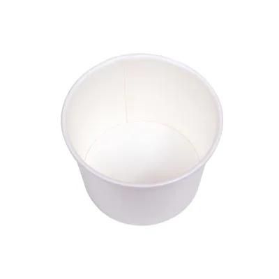 Food Container Base 8 OZ Paper White 1000/Case