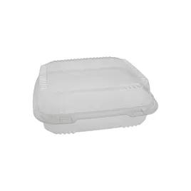 Take-Out Container Hinged With Dome Lid 8X8X2.9 IN OPS Clear Square 200/Case
