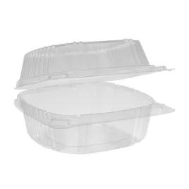 Take-Out Container Hinged With Dome Lid 5.8X6X3 IN OPS Clear Square 500/Case