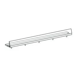 Power Zone® Sure-Set™ Divider 14X2.75 IN Clear Center 1/Each