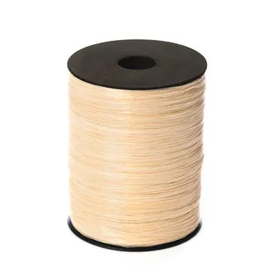 Ribbon Raffia 500 YD Oatmeal Rayon 24/Each