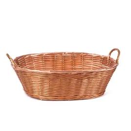 Basket 16.5X10.5X6.5 IN Tan Oval Mini Side Handles 60/Each