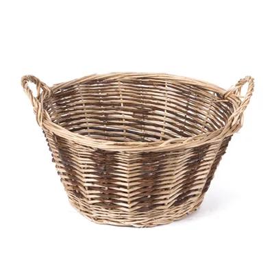 Basket 2-Tone Round Mini Side Handles 52/Each