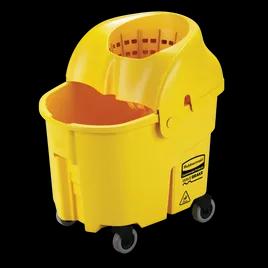 WaveBrake® Mop Bucket & Wringer 35 QT Plastic Yellow Institutional 1/Case