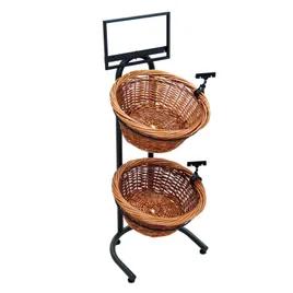 Display Merchandiser Stand With Baskets With 2 Baskets 1/Each
