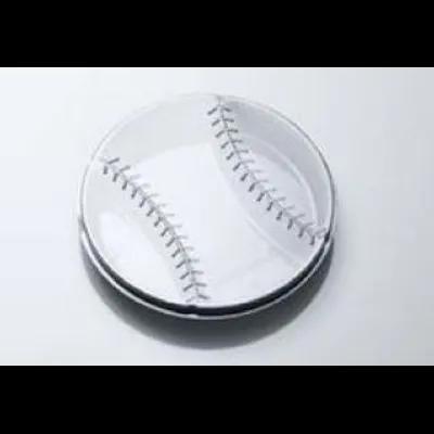 Take-Out Container Base & Lid Combo 9.5 IN 3 Compartment Baseball 50/Case