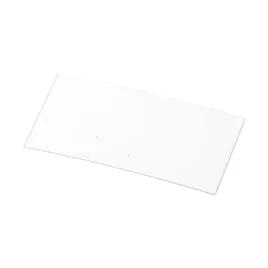 Price Strip 1.22X3.5 IN PVC 10MIL Clear 500 Count/Pack