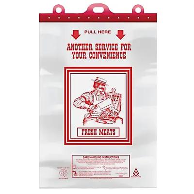 Meat Bag 12X17 IN Red Header 2000/Case