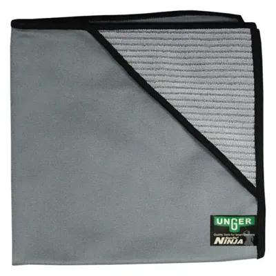 Ninja MicroWipe Cleaning Cloth 16X16 IN Microfiber Gray 1/Each