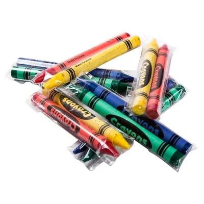 Crayon Yellow Red Green Blue Cello Wrapped 1000 Count/Pack 2 Packs/Case 2000 Count/Case