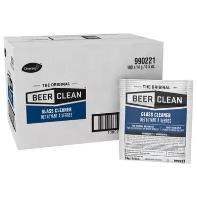 Beer Clean® Odorless Glassware Detergent 0.5 OZ Powder Packet Kosher 100/Case