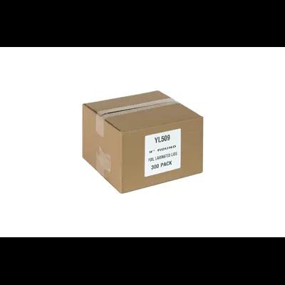 Lid 9.3X9.1 IN Paperboard White Silver Round For Container 300/Case