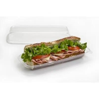 Lid Dome 11.25X4.18X1.83 IN PET Clear Rectangle For Container 300/Case