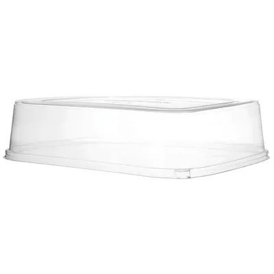 Regalia Lid 13X17X3.9 IN Sugarcane Clear Rectangle For Container 50/Case
