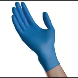 Ambitex® Gloves Large (LG) Blue 3MIL Nitrile Powder-Free 100 Count/Box 10 Box/Case 1000 Count/Case