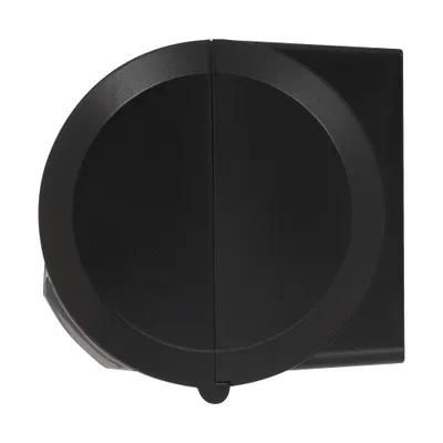 Compact® Toilet Paper Dispenser 11.313X7.688X8 IN Black 2-Roll Side-by-Side Coreless High Capacity 1/Each