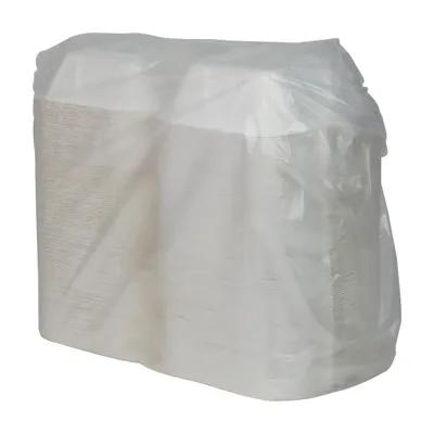 Take-Out Container Hinged With Dome Lid 5.8X5.8X3.3 IN Molded Fiber Natural Square Grease Resistant 500/Case
