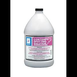 Contempo® H2O2 Spotting Solution Fresh Crystal Water Carpet Spotter 1 GAL Mild Acid Liquid RTU Peroxide 4/Case