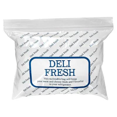 Deli Bag 10X8 IN LDPE 1.25MIL Reclosable 1000/Case