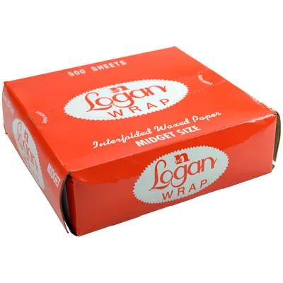 Deli Midget Logan Wax Paper 10.75X6 IN 500 Count/Pack 12 Packs/Case 6000 Count/Case